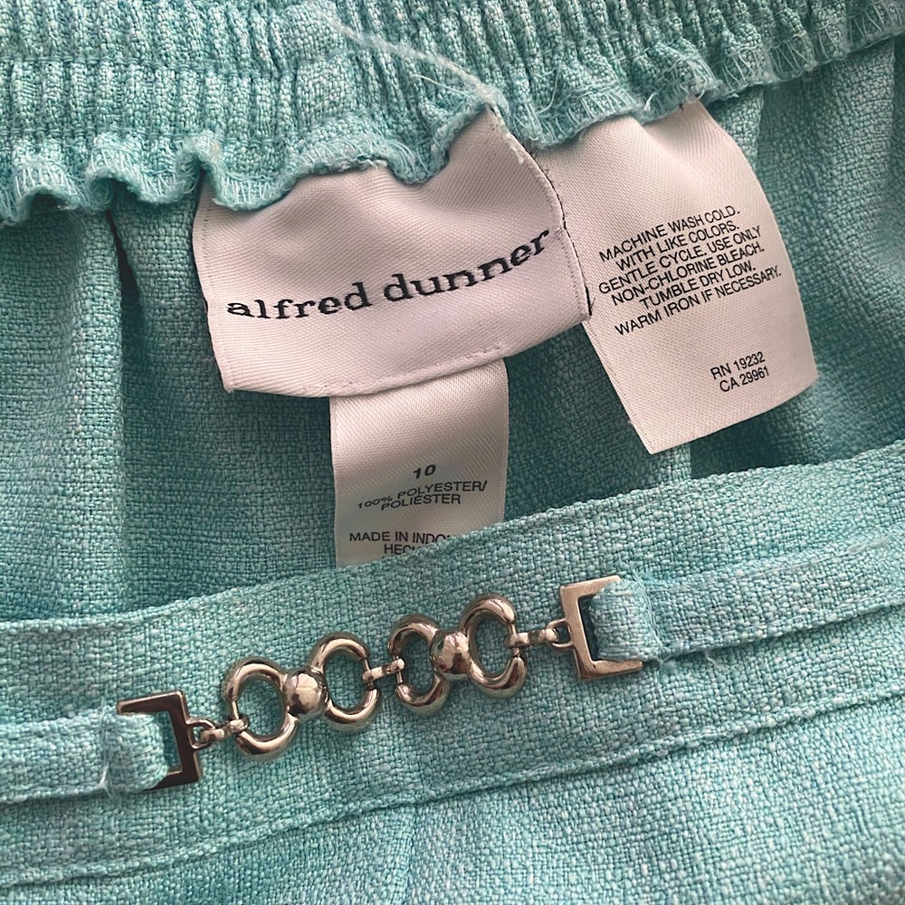 Pastel blue vintage Alfred Dunner trousers